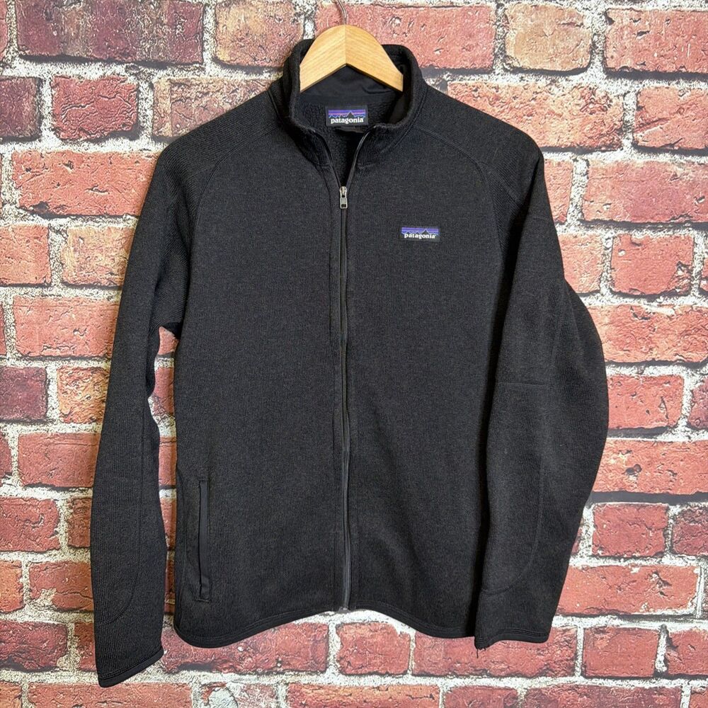 Patagonia Jacket Womens Large Gray Fleece Full Zip Better Sweater Hiking 25542